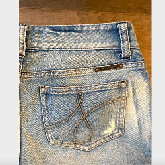 Authentic Juicy Couture The Penelope Distressed Slim Vintage Jeans - Picture 4 of 10